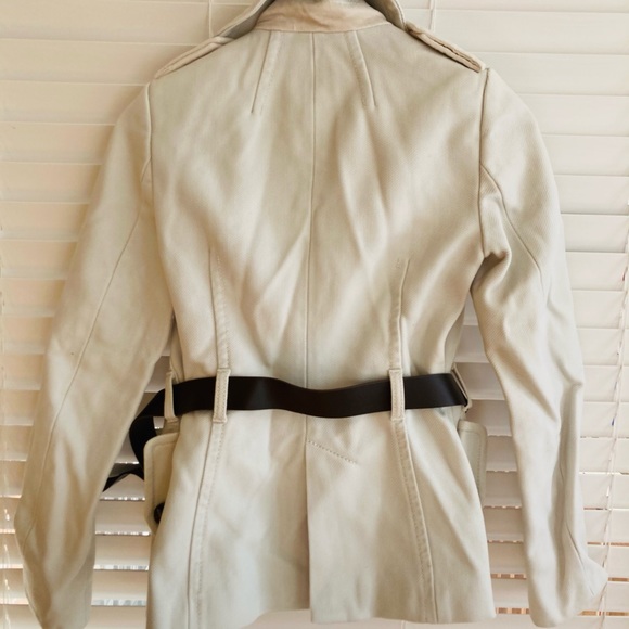 Mango Cream/Off White Suit Jacket Blazer - Picture 8 of 8